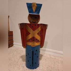 Metal Soldier Christmas Decoration